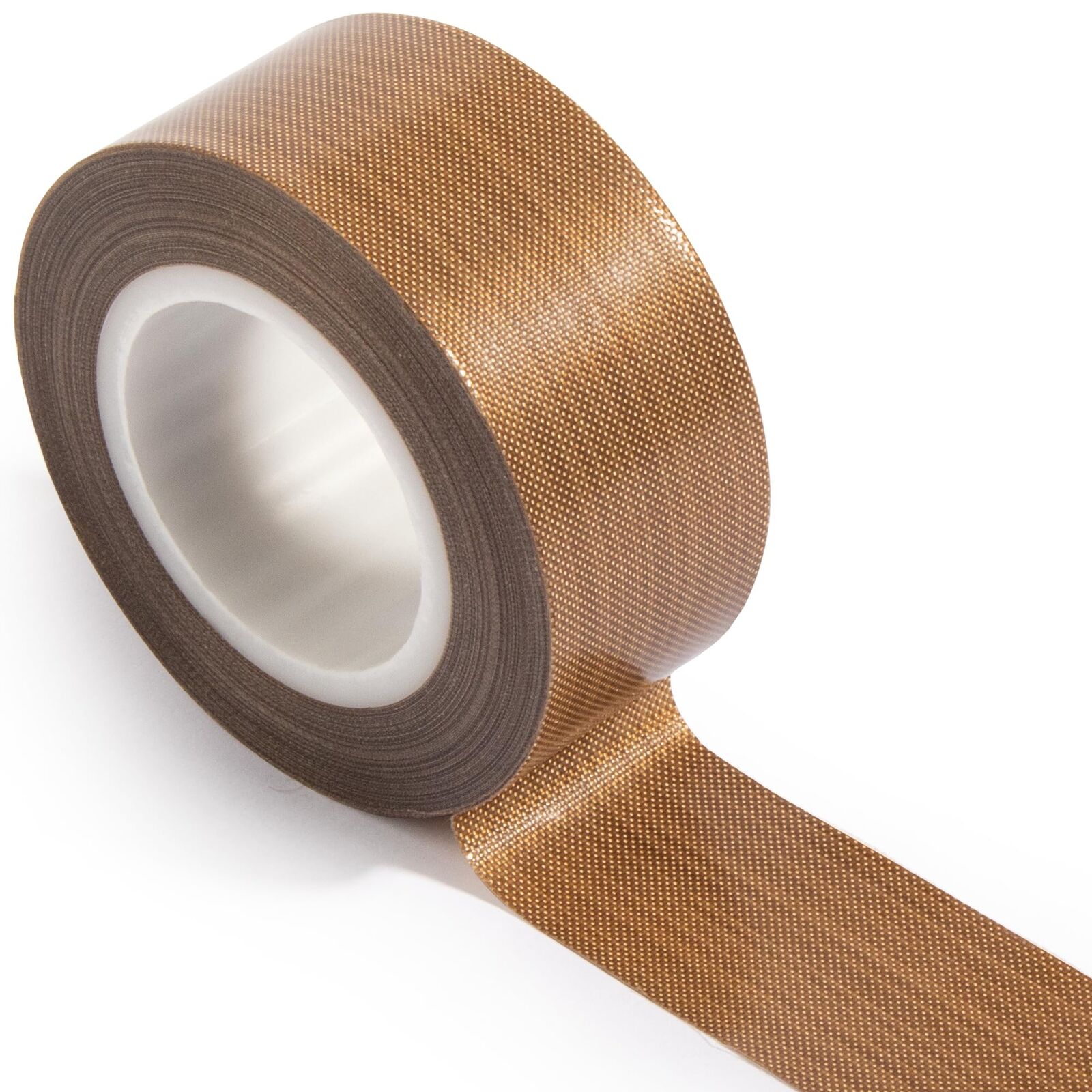 PTFE Coated Fiberglass Teflon Tape High Temperature, Insulation PTFE Fabric Tape Adhesive Teflon Strips  19mm x 10m,0.13 — صورة 2